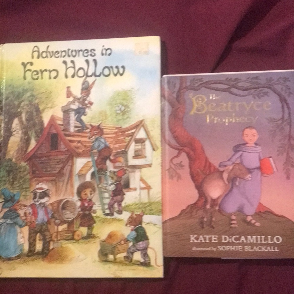The Beatryce Prophecy by Kate DiCamillo and Adventures in Fern Hollow bundle